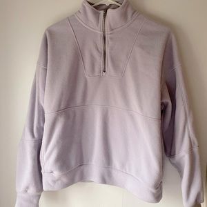 Purple Quarter Zip